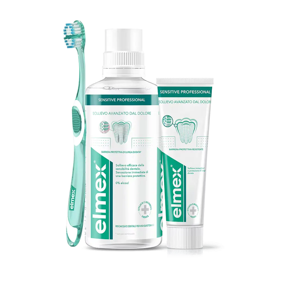 Prodotti della linea elmex Denti Sensibili